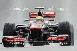 Lewis Hamilton (GBR) McLaren MP4/27. 31.08.2012. Formula 1 World Championship, Rd 12, Belgian Grand Prix, Spa Francorchamps, Belgium, Practice Day