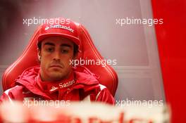 Fernando Alonso (ESP) Ferrari. 31.08.2012. Formula 1 World Championship, Rd 12, Belgian Grand Prix, Spa Francorchamps, Belgium, Practice Day