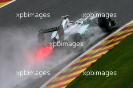 Michael Schumacher (GER), Mercedes GP  31.08.2012. Formula 1 World Championship, Rd 12, Belgian Grand Prix, Spa Francorchamps, Belgium, Practice Day