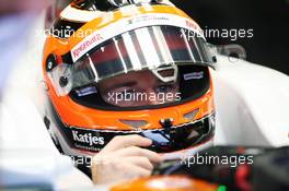 Nico Hulkenberg (GER) Sahara Force India F1 VJM05. 31.08.2012. Formula 1 World Championship, Rd 12, Belgian Grand Prix, Spa Francorchamps, Belgium, Practice Day