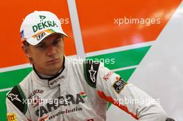 Nico Hulkenberg (GER) Sahara Force India F1. 31.08.2012. Formula 1 World Championship, Rd 12, Belgian Grand Prix, Spa Francorchamps, Belgium, Practice Day