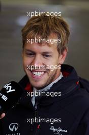Sebastian Vettel (GER) Red Bull Racing. 31.08.2012. Formula 1 World Championship, Rd 12, Belgian Grand Prix, Spa Francorchamps, Belgium, Practice Day