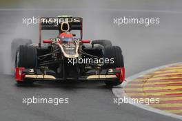  Romain Grosjean (FRA), Lotus F1 Team  31.08.2012. Formula 1 World Championship, Rd 12, Belgian Grand Prix, Spa Francorchamps, Belgium, Practice Day