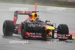 Sebastian Vettel (GER) Red Bull Racing RB8. 31.08.2012. Formula 1 World Championship, Rd 12, Belgian Grand Prix, Spa Francorchamps, Belgium, Practice Day