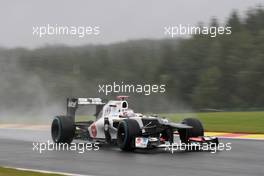 Kamui Kobayashi (JAP), Sauber F1 Team  31.08.2012. Formula 1 World Championship, Rd 12, Belgian Grand Prix, Spa Francorchamps, Belgium, Practice Day