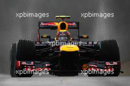Mark Webber (AUS) Red Bull Racing RB8. 31.08.2012. Formula 1 World Championship, Rd 12, Belgian Grand Prix, Spa Francorchamps, Belgium, Practice Day