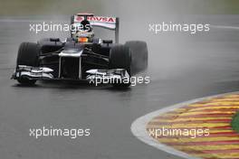 Pastor Maldonado (VEN), Williams F1 Team  31.08.2012. Formula 1 World Championship, Rd 12, Belgian Grand Prix, Spa Francorchamps, Belgium, Practice Day