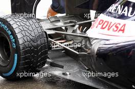 Williams FW34 rear suspension detail. 31.08.2012. Formula 1 World Championship, Rd 12, Belgian Grand Prix, Spa Francorchamps, Belgium, Practice Day