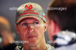 Michael Schumacher (GER) Mercedes AMG F1. 31.08.2012. Formula 1 World Championship, Rd 12, Belgian Grand Prix, Spa Francorchamps, Belgium, Practice Day