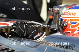 Jenson Button (GBR) McLaren MP4/27 on the grid. 02.09.2012. Formula 1 World Championship, Rd 12, Belgian Grand Prix, Spa Francorchamps, Belgium, Race Day