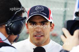 Pastor Maldonado (VEN) Williams on the grid. 02.09.2012. Formula 1 World Championship, Rd 12, Belgian Grand Prix, Spa Francorchamps, Belgium, Race Day