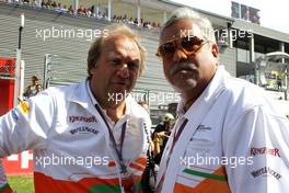 Dr. Vijay Mallya (IND) Sahara Force India F1 Team   02.09.2012. Formula 1 World Championship, Rd 12, Belgian Grand Prix, Spa Francorchamps, Belgium, Race Day