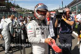 Michael Schumacher (GER), Mercedes GP  02.09.2012. Formula 1 World Championship, Rd 12, Belgian Grand Prix, Spa Francorchamps, Belgium, Race Day