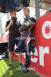 Sebastian Vettel (GER), Red Bull Racing  02.09.2012. Formula 1 World Championship, Rd 12, Belgian Grand Prix, Spa Francorchamps, Belgium, Race Day