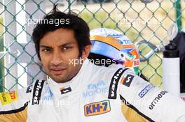 Narain Karthikeyan (IND) Hispania Racing F1 Team (HRT). 02.09.2012. Formula 1 World Championship, Rd 12, Belgian Grand Prix, Spa Francorchamps, Belgium, Race Day