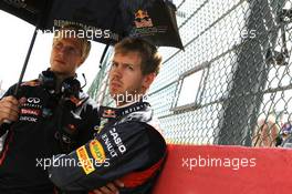 Sebastian Vettel (GER), Red Bull Racing  02.09.2012. Formula 1 World Championship, Rd 12, Belgian Grand Prix, Spa Francorchamps, Belgium, Race Day