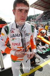 Paul di Resta (GBR), Sahara Force India Formula One Team  02.09.2012. Formula 1 World Championship, Rd 12, Belgian Grand Prix, Spa Francorchamps, Belgium, Race Day