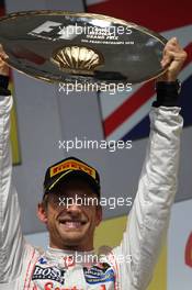 1st place Jenson Button (GBR), McLaren Mercedes  02.09.2012. Formula 1 World Championship, Rd 12, Belgian Grand Prix, Spa Francorchamps, Belgium, Race Day