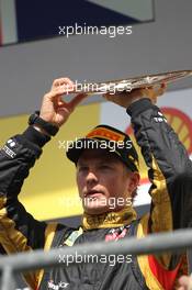 3rd place Kimi Raikkonen, Lotus Renault F1 Team  02.09.2012. Formula 1 World Championship, Rd 12, Belgian Grand Prix, Spa Francorchamps, Belgium, Race Day