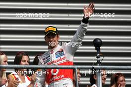 Jenson Button (GBR), McLaren Mercedes  02.09.2012. Formula 1 World Championship, Rd 12, Belgian Grand Prix, Spa Francorchamps, Belgium, Race Day