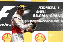 Jenson Button (GBR), McLaren Mercedes  02.09.2012. Formula 1 World Championship, Rd 12, Belgian Grand Prix, Spa Francorchamps, Belgium, Race Day