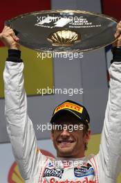 1st place Jenson Button (GBR), McLaren Mercedes  02.09.2012. Formula 1 World Championship, Rd 12, Belgian Grand Prix, Spa Francorchamps, Belgium, Race Day