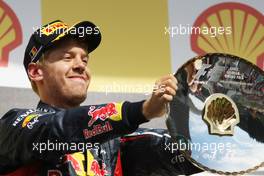 Sebastian Vettel (GER), Red Bull Racing  02.09.2012. Formula 1 World Championship, Rd 12, Belgian Grand Prix, Spa Francorchamps, Belgium, Race Day