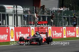 Jenson Button (GBR), McLaren Mercedes  02.09.2012. Formula 1 World Championship, Rd 12, Belgian Grand Prix, Spa Francorchamps, Belgium, Race Day