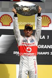 Jenson Button (GBR), McLaren Mercedes  02.09.2012. Formula 1 World Championship, Rd 12, Belgian Grand Prix, Spa Francorchamps, Belgium, Race Day