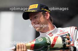 1st place Jenson Button (GBR), McLaren Mercedes  02.09.2012. Formula 1 World Championship, Rd 12, Belgian Grand Prix, Spa Francorchamps, Belgium, Race Day