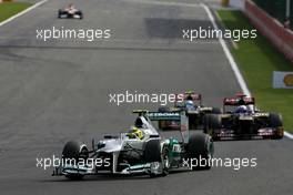 Nico Rosberg (GER), Mercedes GP  02.09.2012. Formula 1 World Championship, Rd 12, Belgian Grand Prix, Spa Francorchamps, Belgium, Race Day