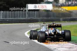 Nico Rosberg (GER) Mercedes AMG F1 W03 leads Kimi Raikkonen (FIN) Lotus F1 E20. 02.09.2012. Formula 1 World Championship, Rd 12, Belgian Grand Prix, Spa Francorchamps, Belgium, Race Day