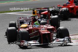 Felipe Massa (BRA), Scuderia Ferrari  02.09.2012. Formula 1 World Championship, Rd 12, Belgian Grand Prix, Spa Francorchamps, Belgium, Race Day