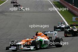 Nico Hulkenberg (GER), Sahara Force India Formula One Team  02.09.2012. Formula 1 World Championship, Rd 12, Belgian Grand Prix, Spa Francorchamps, Belgium, Race Day