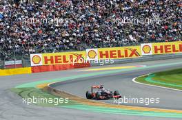 Jenson Button (GBR) McLaren MP4/27. 02.09.2012. Formula 1 World Championship, Rd 12, Belgian Grand Prix, Spa Francorchamps, Belgium, Race Day