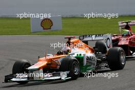 Paul di Resta (GBR), Sahara Force India Formula One Team  02.09.2012. Formula 1 World Championship, Rd 12, Belgian Grand Prix, Spa Francorchamps, Belgium, Race Day