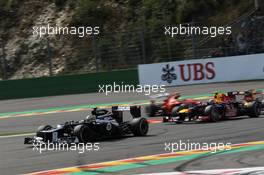 Bruno Senna (BRA), Williams F1 Team  02.09.2012. Formula 1 World Championship, Rd 12, Belgian Grand Prix, Spa Francorchamps, Belgium, Race Day