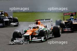 Paul di Resta (GBR), Sahara Force India Formula One Team  02.09.2012. Formula 1 World Championship, Rd 12, Belgian Grand Prix, Spa Francorchamps, Belgium, Race Day