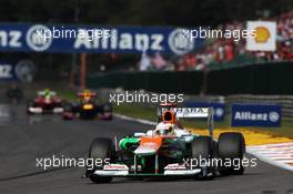 Paul di Resta (GBR) Sahara Force India VJM05. 02.09.2012. Formula 1 World Championship, Rd 12, Belgian Grand Prix, Spa Francorchamps, Belgium, Race Day