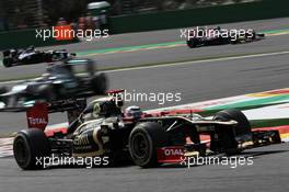 Kimi Raikkonen, Lotus Renault F1 Team  02.09.2012. Formula 1 World Championship, Rd 12, Belgian Grand Prix, Spa Francorchamps, Belgium, Race Day