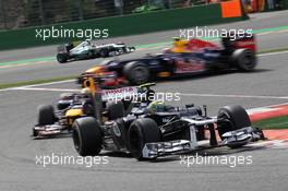 Bruno Senna (BRA), Williams F1 Team  02.09.2012. Formula 1 World Championship, Rd 12, Belgian Grand Prix, Spa Francorchamps, Belgium, Race Day