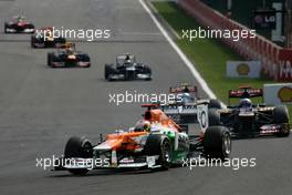 Paul di Resta (GBR), Sahara Force India Formula One Team  02.09.2012. Formula 1 World Championship, Rd 12, Belgian Grand Prix, Spa Francorchamps, Belgium, Race Day