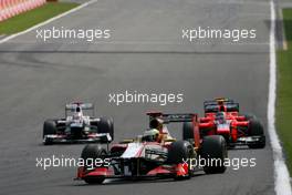 Pedro de la Rosa (GBR), HRT Racing Team  02.09.2012. Formula 1 World Championship, Rd 12, Belgian Grand Prix, Spa Francorchamps, Belgium, Race Day