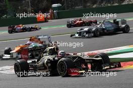 Kimi Raikkonen, Lotus Renault F1 Team  02.09.2012. Formula 1 World Championship, Rd 12, Belgian Grand Prix, Spa Francorchamps, Belgium, Race Day