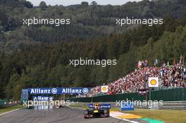 Mark Webber (AUS) Red Bull Racing RB8. 02.09.2012. Formula 1 World Championship, Rd 12, Belgian Grand Prix, Spa Francorchamps, Belgium, Race Day