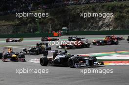 Bruno Senna (BRA), Williams F1 Team  02.09.2012. Formula 1 World Championship, Rd 12, Belgian Grand Prix, Spa Francorchamps, Belgium, Race Day