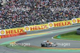 Nico Hulkenberg (GER) Sahara Force India F1 VJM05. 02.09.2012. Formula 1 World Championship, Rd 12, Belgian Grand Prix, Spa Francorchamps, Belgium, Race Day