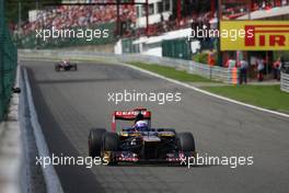 Daniel Ricciardo (AUS), Scuderia Toro Rosso  02.09.2012. Formula 1 World Championship, Rd 12, Belgian Grand Prix, Spa Francorchamps, Belgium, Race Day