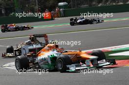 Nico Hulkenberg (GER), Sahara Force India Formula One Team  02.09.2012. Formula 1 World Championship, Rd 12, Belgian Grand Prix, Spa Francorchamps, Belgium, Race Day