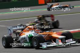 Nico Hulkenberg (GER), Sahara Force India Formula One Team  02.09.2012. Formula 1 World Championship, Rd 12, Belgian Grand Prix, Spa Francorchamps, Belgium, Race Day